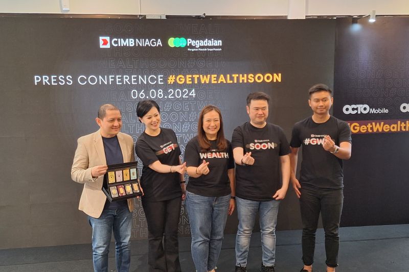 Pegadaian dan CIMB Niaga hadirkan fitur jual beli emas di OCTO Clicks