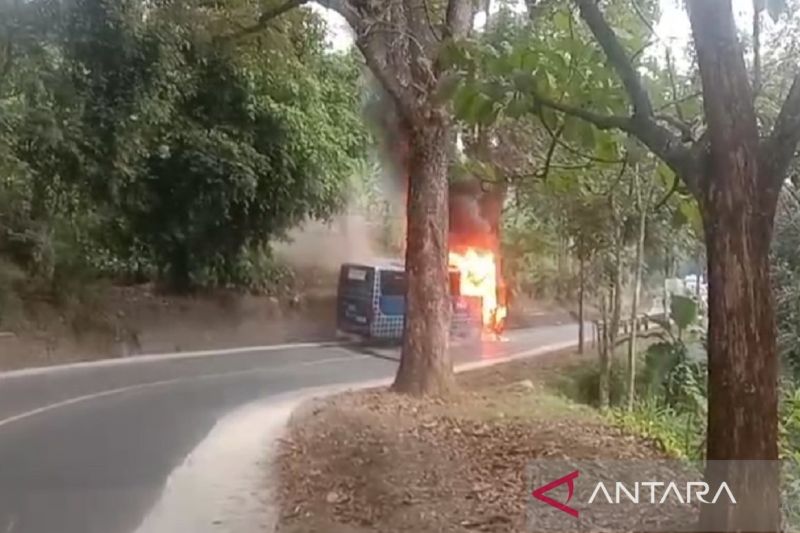 Polisi ungkap penyebab kebakaran bus yang mengangkut belasan penumpang