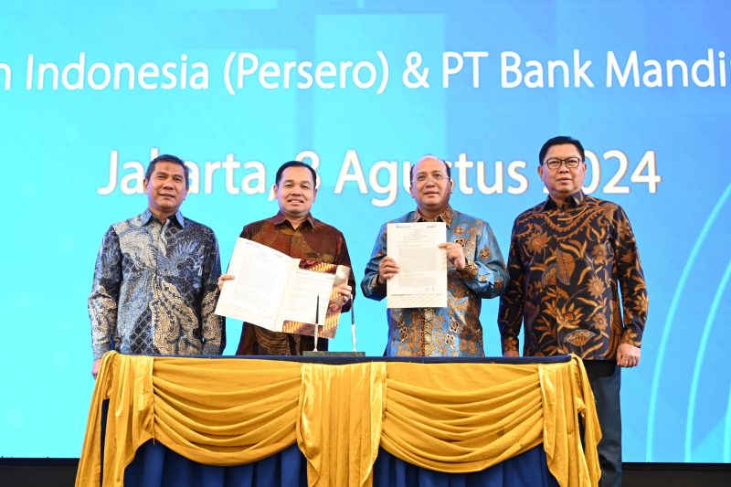 Bank Mandiri fasilitasi layanan keuangan untuk Pelindo