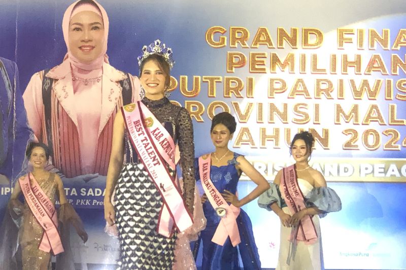 Moy Phin asal Kepulauan Tanimbar jadi Putri Pariwisata Maluku 2024