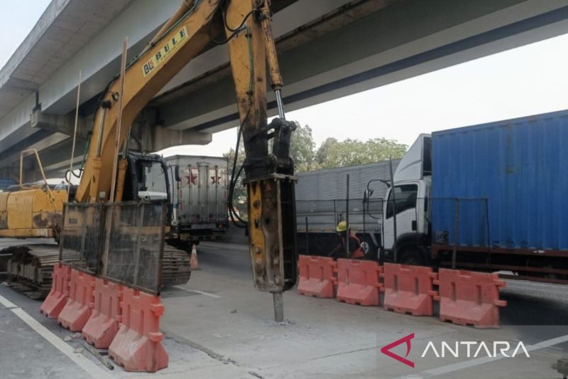 Jasamarga Transjawa perbaiki KM 62 Tol Jakarta-Cikampek