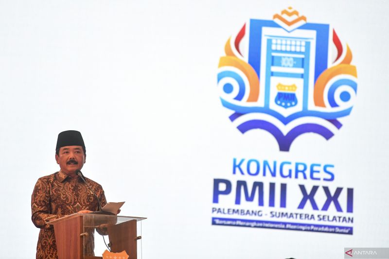 Pembukaan kongres PMII di Palembang