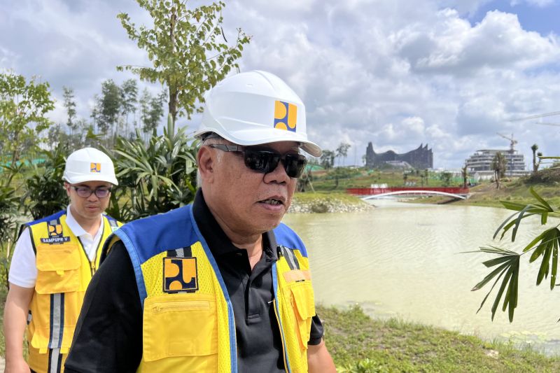 Menteri PUPR cek kesiapan infrastruktur IKN jelang upacara 17 Agustus