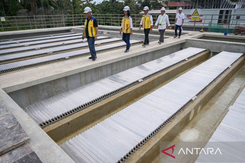 Menteri PUPR tinjau kesiapan infrastruktur jelang sidang kabinet perdana dan HUT RI di IKN