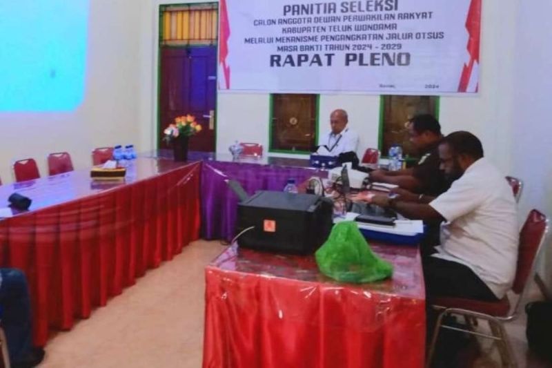 Pansel tetapkan 20 calon DPRK Teluk Wondama lulus seleksi administrasi