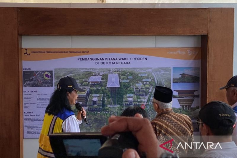 Pembangunan tahap satu istana wapres di IKN ditargetkan rampung 2025 