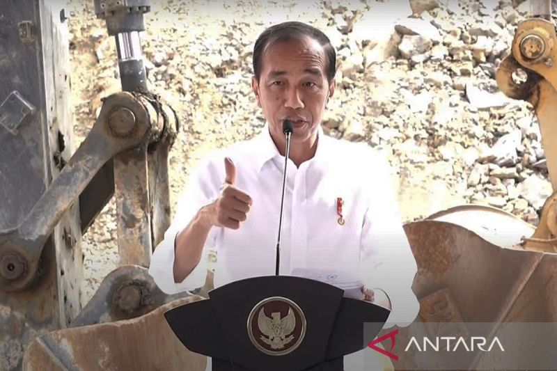 Presiden resmikan peletakan batu pertama hotel swasta di IKN 