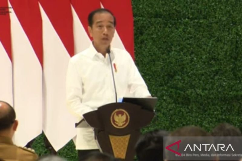 Jokowi sebut posisi Airlangga di kabinet tidak ada masalah