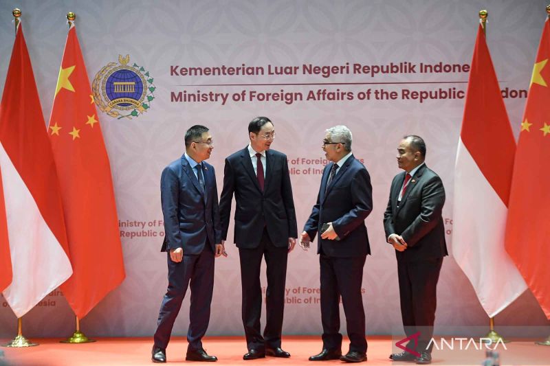 RI dan China lakukan pertemuan Tingkat Pejabat Tinggi Kemlu dan Kemhan