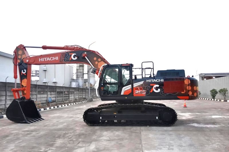 Seri ekskavator hidraulik ZAXIS-7G tampilkan desain spesial