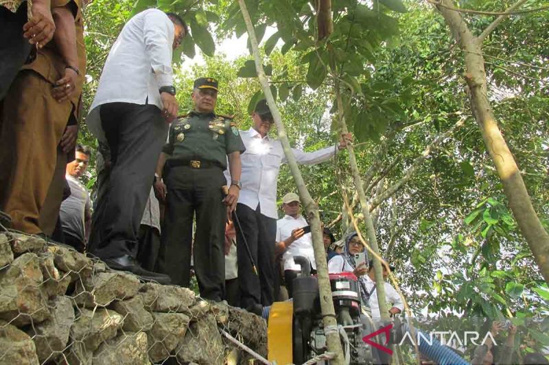 Wamentan RI cek program pompanisasi di pedalaman Aceh Besar