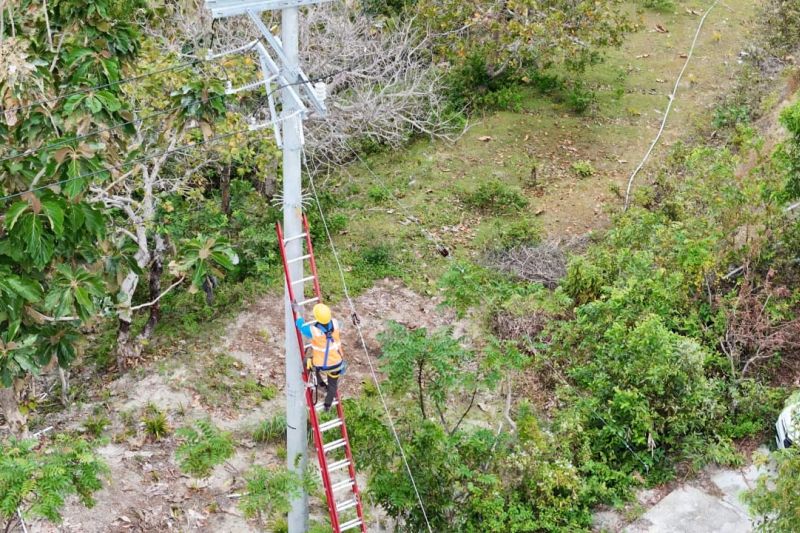 PLN terangi 34 dusun terpencil di Sulbar menjelang HUT Ke-79 RI 