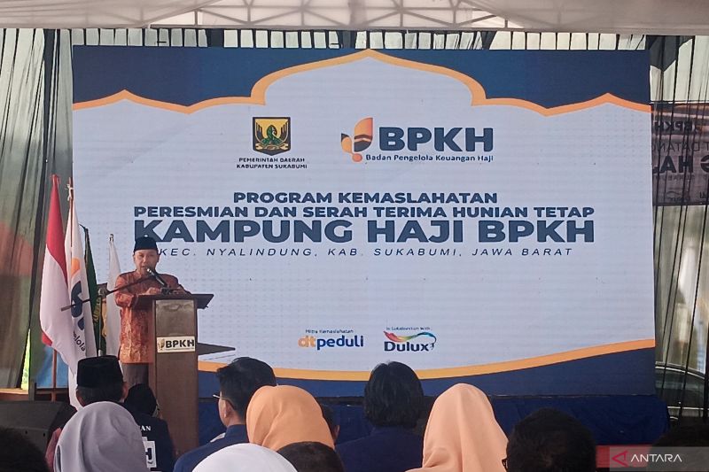 Kemenko PMK apresiasi Kampung Haji BPKH di Kabupaten Sukabumi