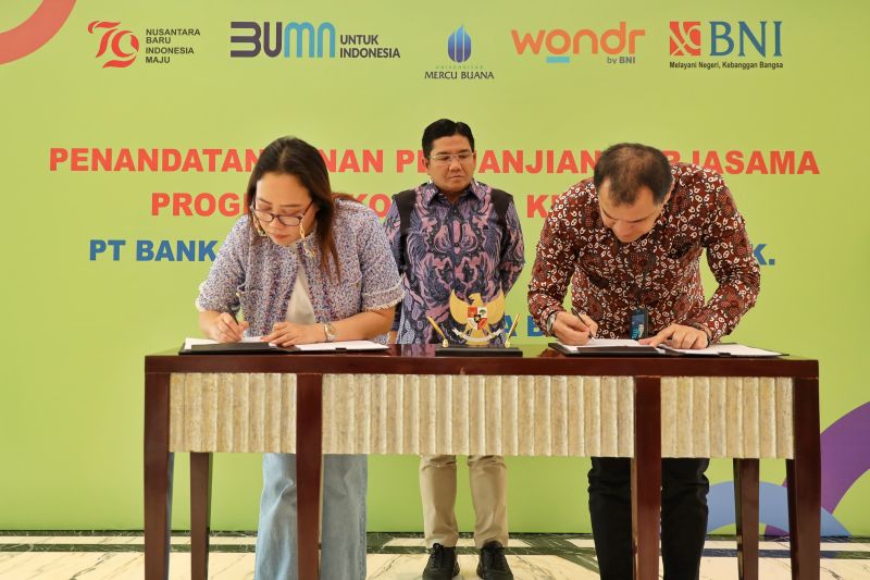 BNI dan Unversitas Mercu Buana berkolaborasi perkuat keuangan kampus