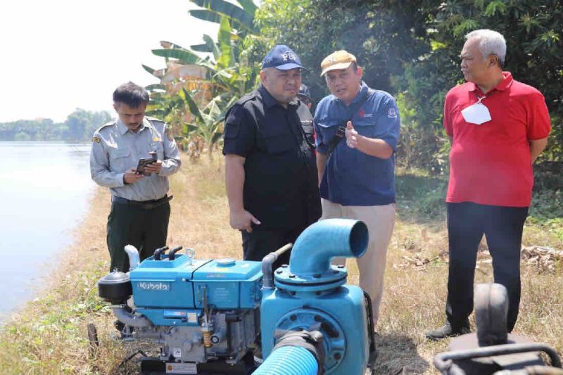 Dirjen PSP Kementan turun beri solusi atasi irigasi pertanian Gresik