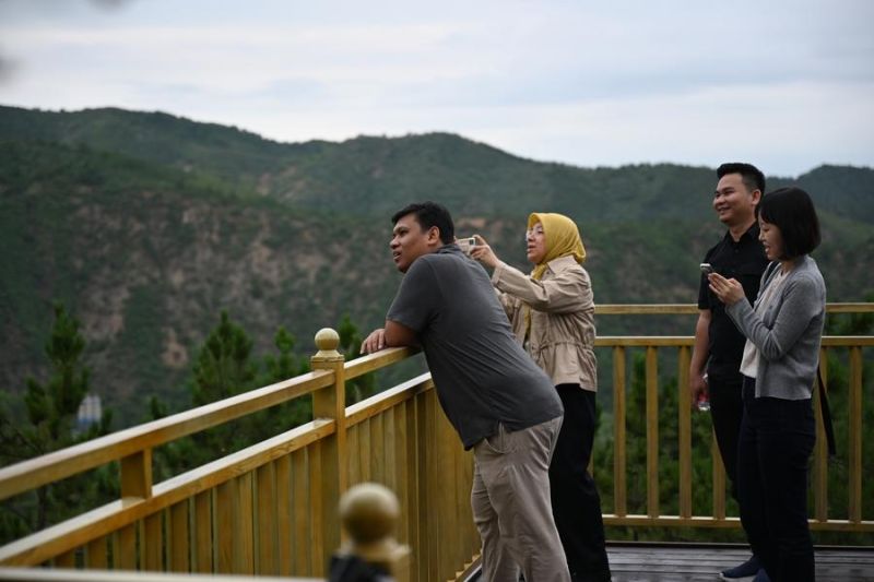 Delegasi internasional puji pembangunan hijau China