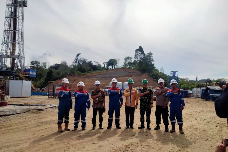 Pertamina kembali melakukan tajak dua sumur minyak di Tarakan 