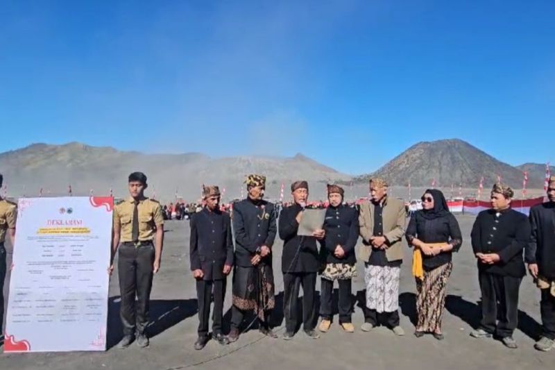 TNBTS-tokoh Tengger kembalikan nama asli tiga lokasi wisata di Bromo 