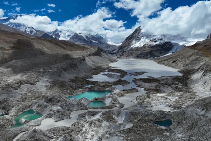 Perubahan iklim, dataran tinggi Qinghai-Xizang lebih hangat dan hijau