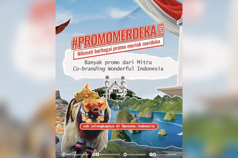 Puluhan Mitra Co-Branding Wonderful Indonesia Meriahkan Program HUT Kemerdekaan RI ke-79!