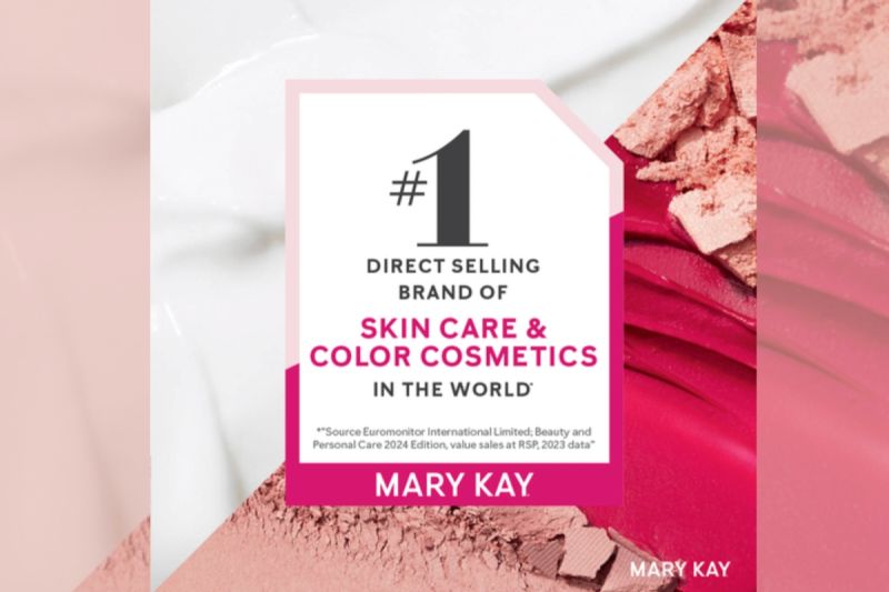 Sangat Menggembirakan: Mary Kay Inc. Kembali Dinobatkan Sebagai Merek Penjualan Langsung No. 1 di Dunia Untuk Perawatan Kulit dan Kosmetik Berwarna