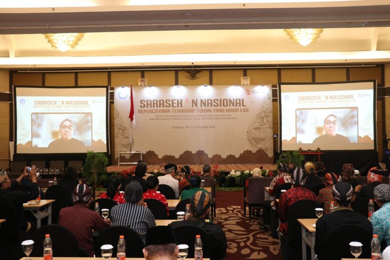 Kemendikbudristek gelar sarasehan penghayat kepercayaan di Surabaya