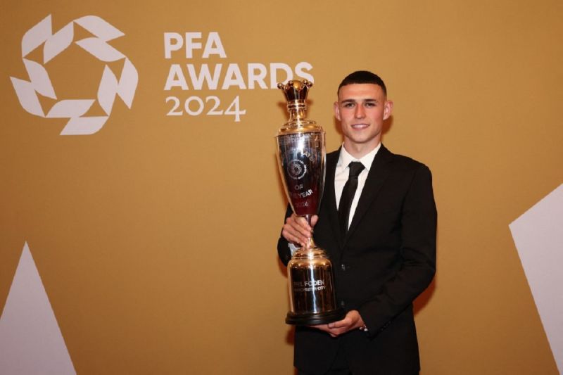 Phil Foden sebut penghargaan Pemain Terbaik PFA sangat istimewa