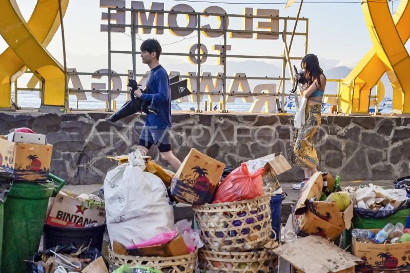 Tingkat produksi sampah di destinasi wisata Gili Trawangan