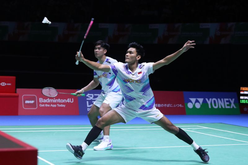 Fikri/Daniel lanjutkan perjuangan ke perempat final Japan Open 2024