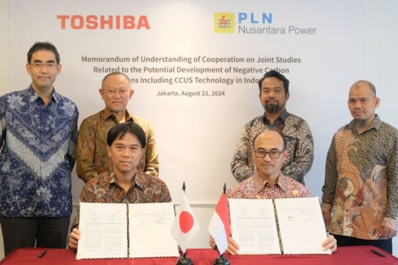 Toshiba dan PLN Nusantara Power Menjajaki Penerapan Awal Teknologi Penangkapan CO₂ pada Pembangkit Listrik Termal