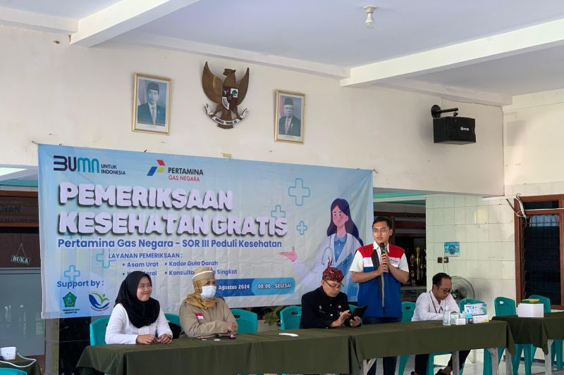 PGN SOR III gelar Program SEHATI untuk tingkatkan kesehatan masyarakat