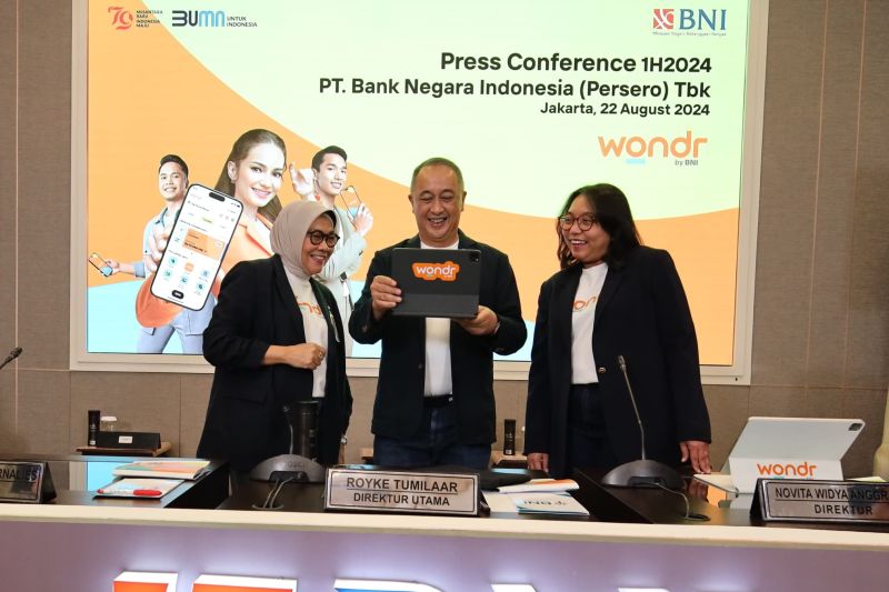 BNI: Transaksi pengguna "wondr by BNI" naik hingga 200 persen