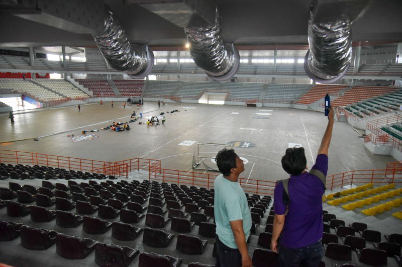 Berpacu dengan waktu selesaikan pembangunan arena PON di Sumut