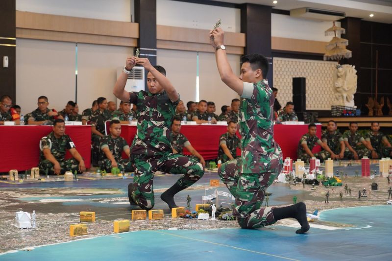 Kodam Udayana matangkan kesiapan Satgas PAM VVIP KTT IAF di Bali 