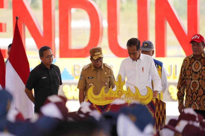 Bendungan Margatiga siap mengairi 16.588 ha lahan pertanian di Lampung