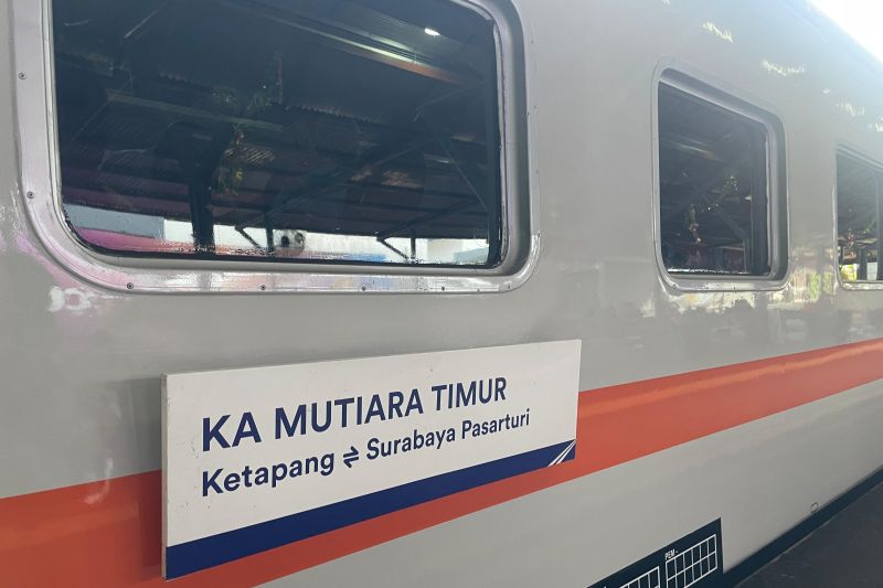 KA Mutiara Timur kembali beroperasi mulai 1 September 2024 