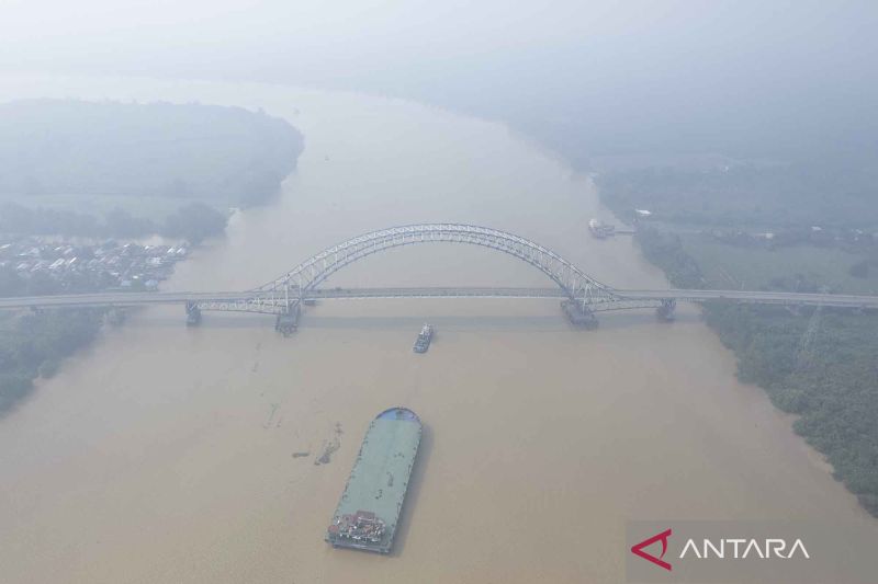 Kabut asap selimuti Jambi akibat karhutla