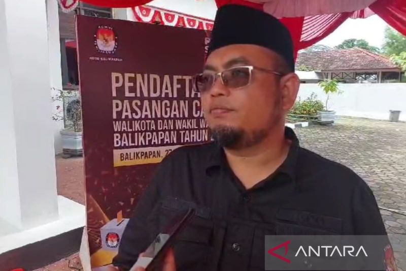 Tiga bakal paslon pilkada daftar ke KPU Balikpapan pada hari terakhir