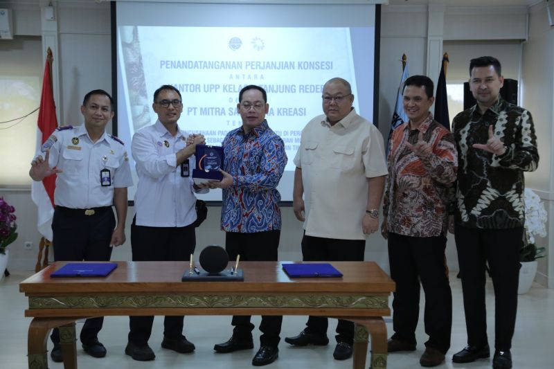 Kemenhub tandatangani Perjanjian Konsesi Penguasaan WTDP Muara Pantai