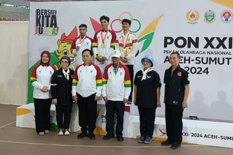Abiyu Rafi raih emas kedua cabor senam PON XXI Aceh-Sumut