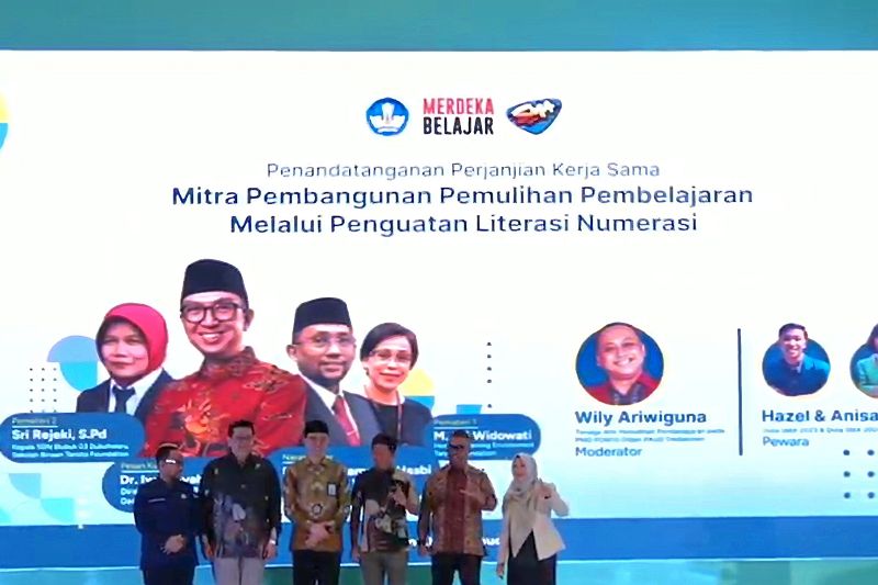 Kemendikbud kolaborasi multipihak perkuat literasi numerasi murid