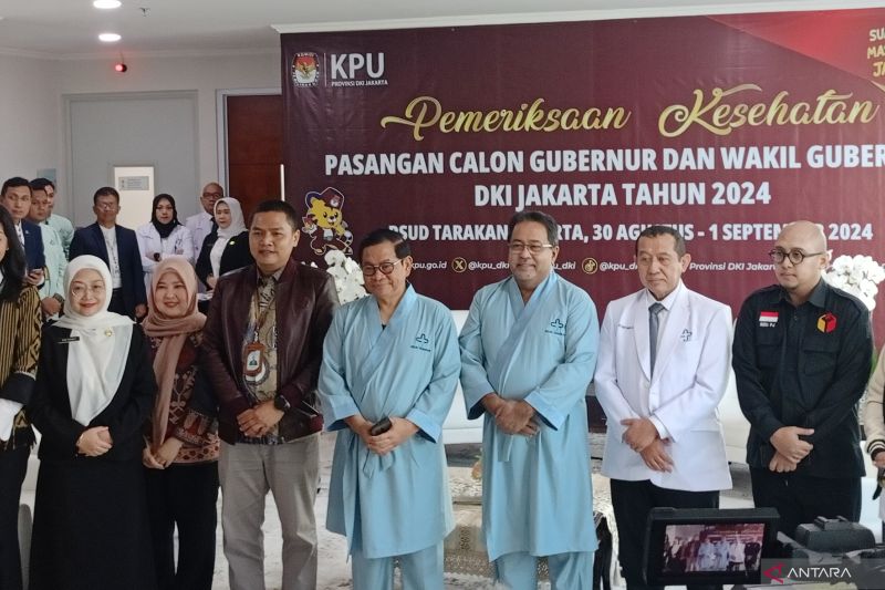 RSUD Tarakan siapkan secara matang cek kesehatan Cagub-Cawagub DKI