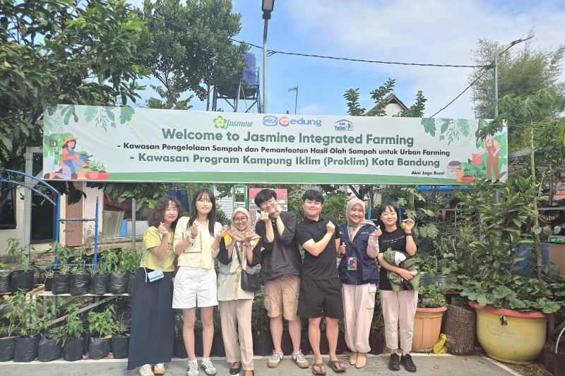 The Bridge International (South Korea) Kunjungi Jasmine Integrated Farming - CSR Binaan WEGE