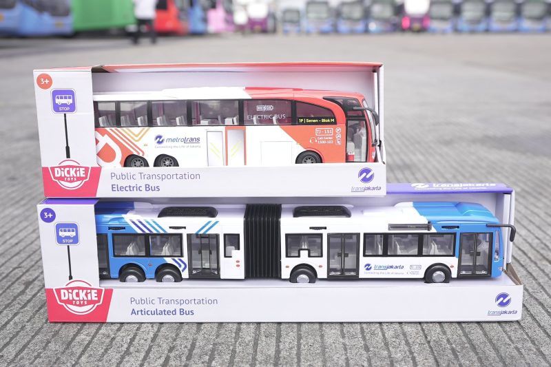 TransJakarta hadirkan miniatur bus edukasi anak transportasi publik