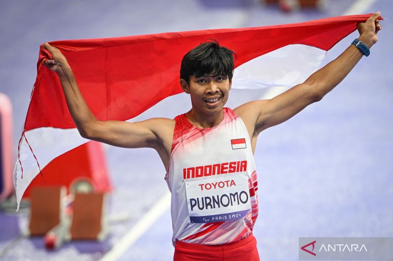 Saptoyogo Purnomo persembahkan medali pertama Indonesia di Paralimpiade 2024