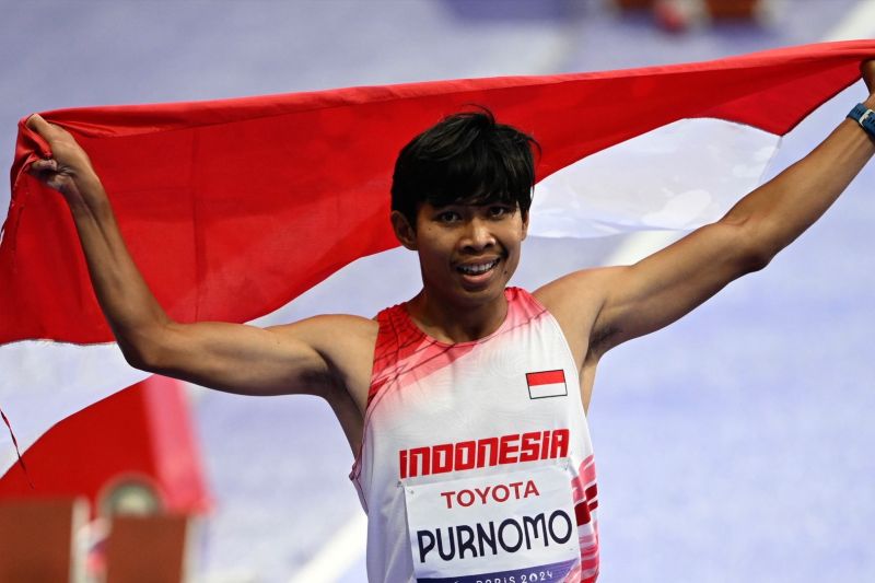 Atlet Para Atletik Indonsia raid medali perak Paralimpiade Paris 2024