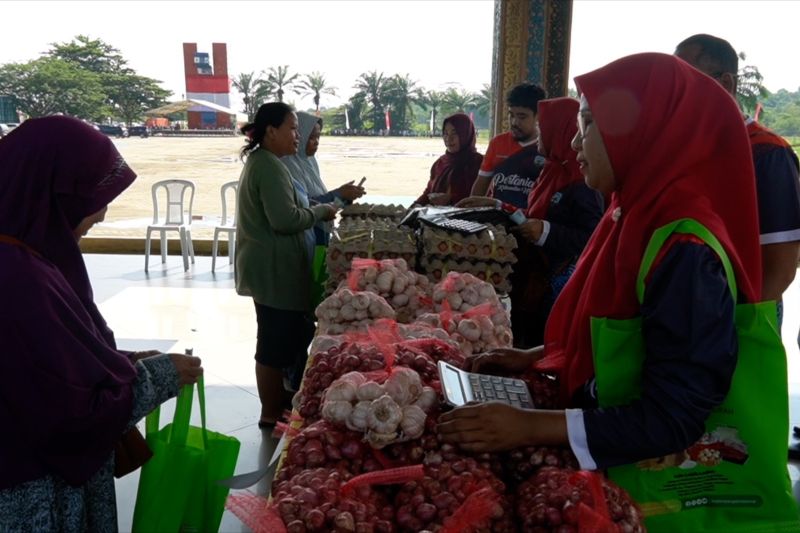 Gerakan Pangan Murah, DPKP Kaltara jual hasil tani lokal