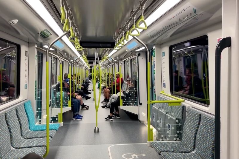 Jalur baru metro di Sydney layani penumpang tanpa pengemudi