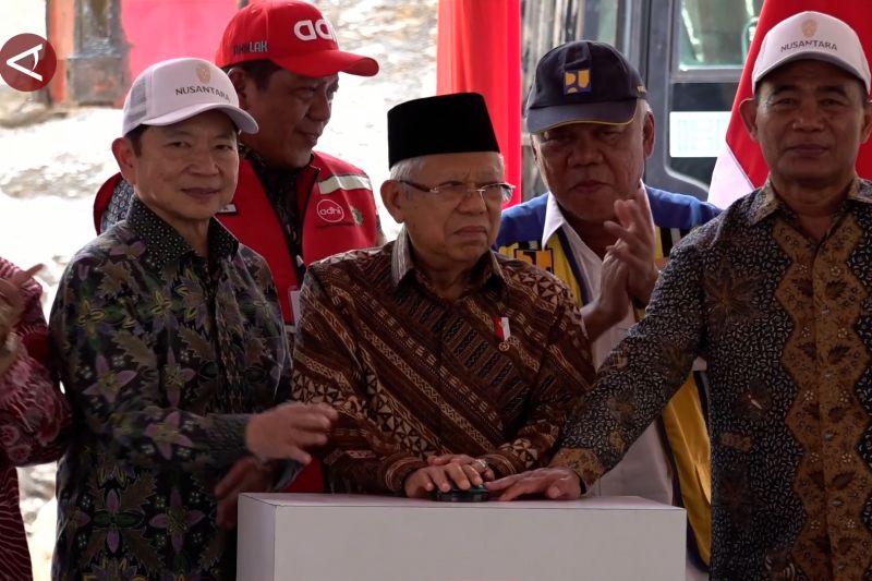 Ma'ruf Amin ingin Istana Wapres di IKN jadi sumbu perubahan