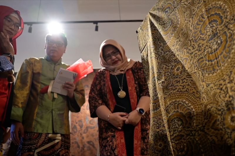 Menyaksikan keindahan Pameran Batik Merdeka Kukila Khatulistiwa